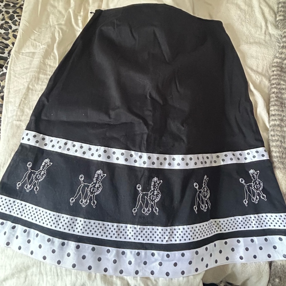 Vintage poodle skirt size 6